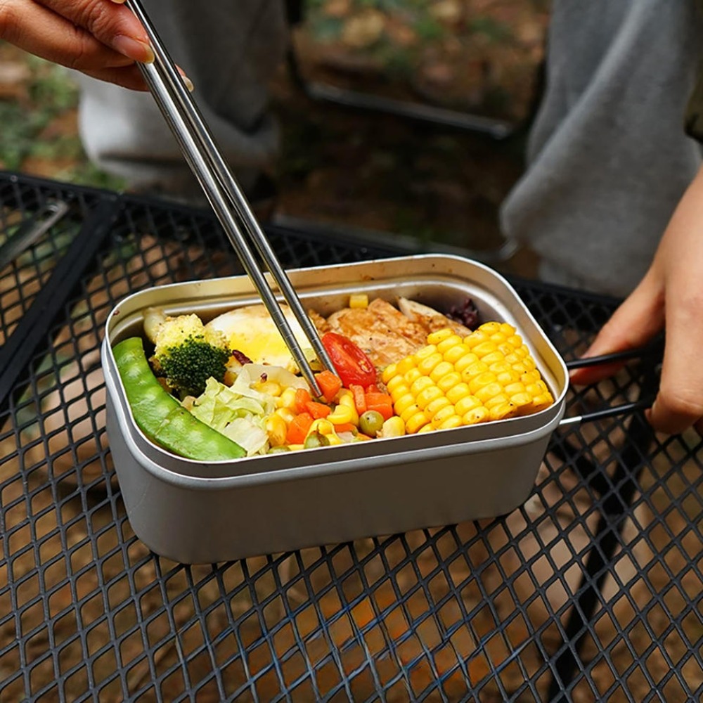 Camping Hiking Cooking - Ultralight Tableware Camping Cookware Lunch Box
