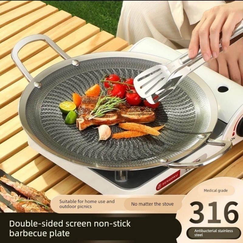 Camping Hiking Cooking - 316 Stainless Steel Multifunctional Cooking BBQ