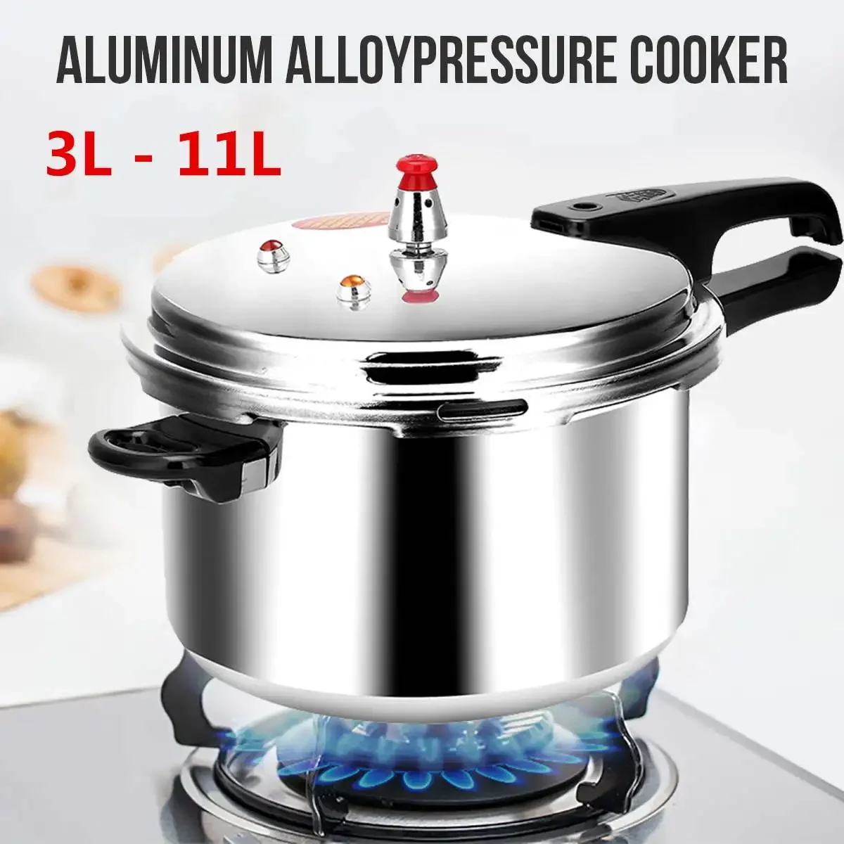 Camping Cooking Set For 4 - 18/20/22/28cm Kitchen Pressure Cooker Electric Stove