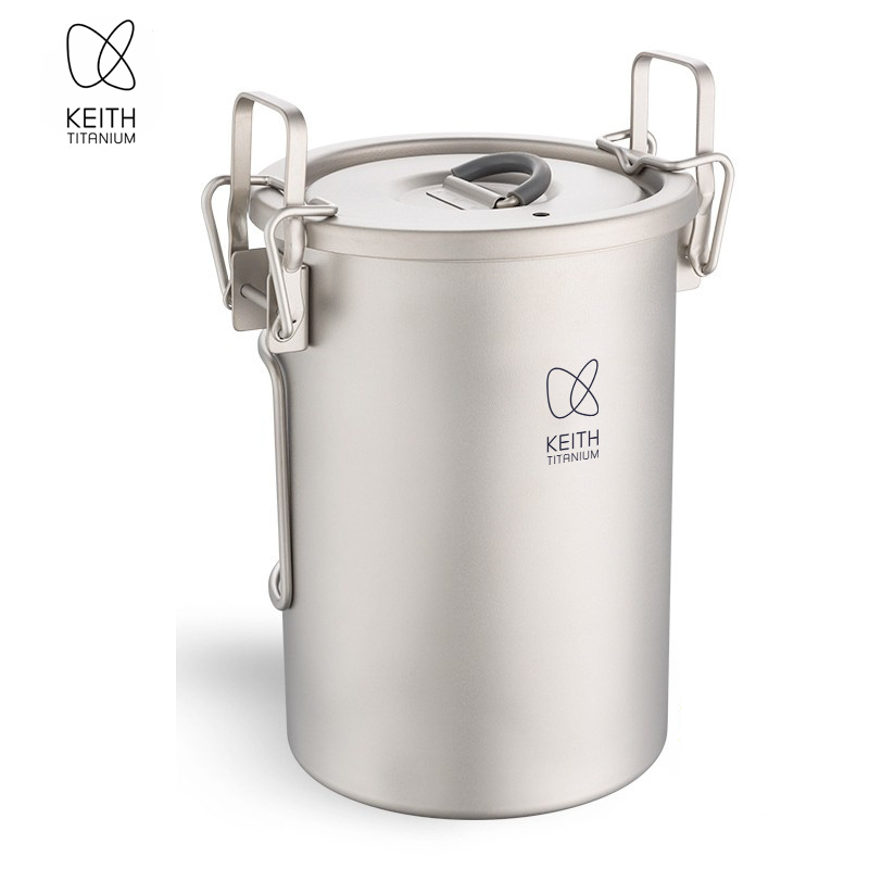 KEITH Pure Titanium Rice Cooke - Camping Hiking Cooking recension och pris