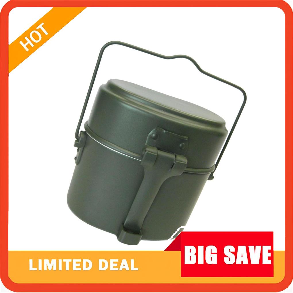 3Pcs/Set Lunch Box Aluminum Po - Camping Cooking Mess Kit recension och pris