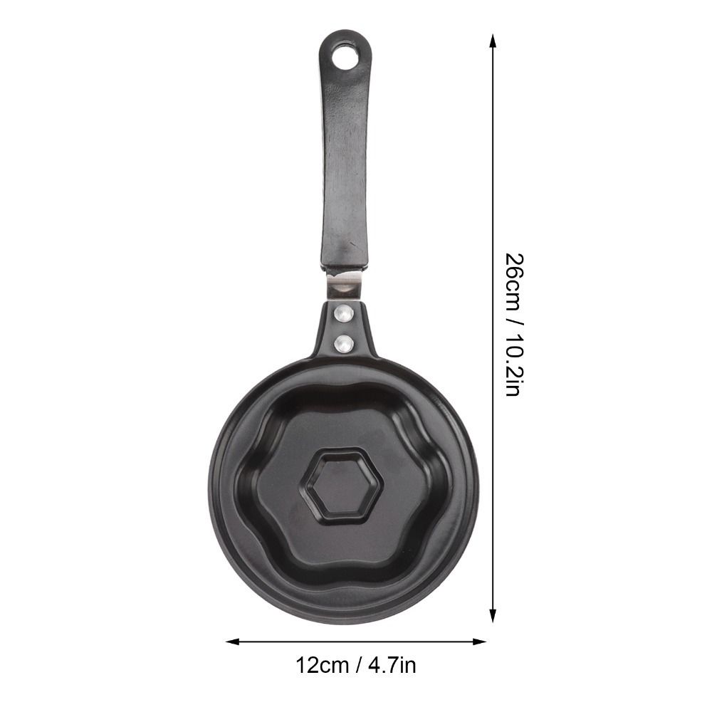 Cast Iron Mini Egg Frying Pan  - Camping Cooking Without Gas recension och pris