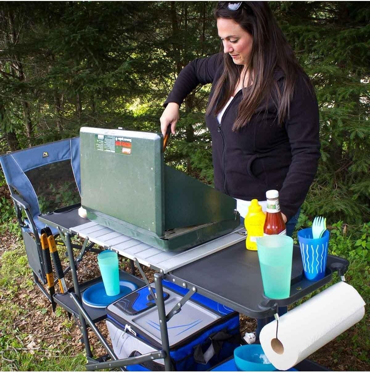 Slim Fold Portable Camping Kit - Camping Cooking Kitchen recension och pris