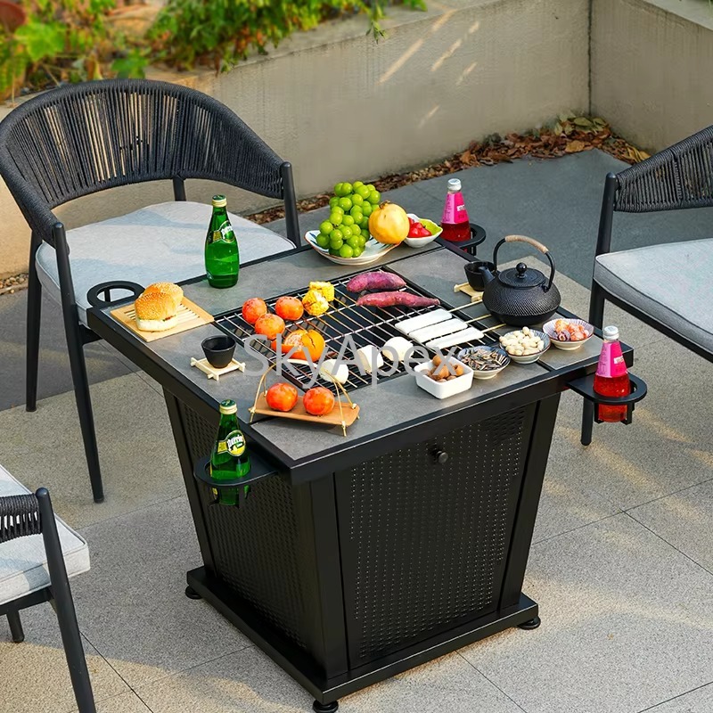 Multifunctional High Quality S - Camping Cooking Fire Pit recension och pris