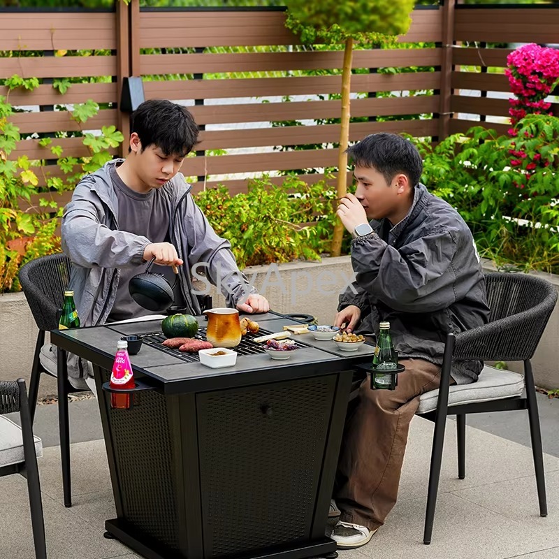 Multifunctional High Quality S - Camping Cooking Fire Pit recension och pris