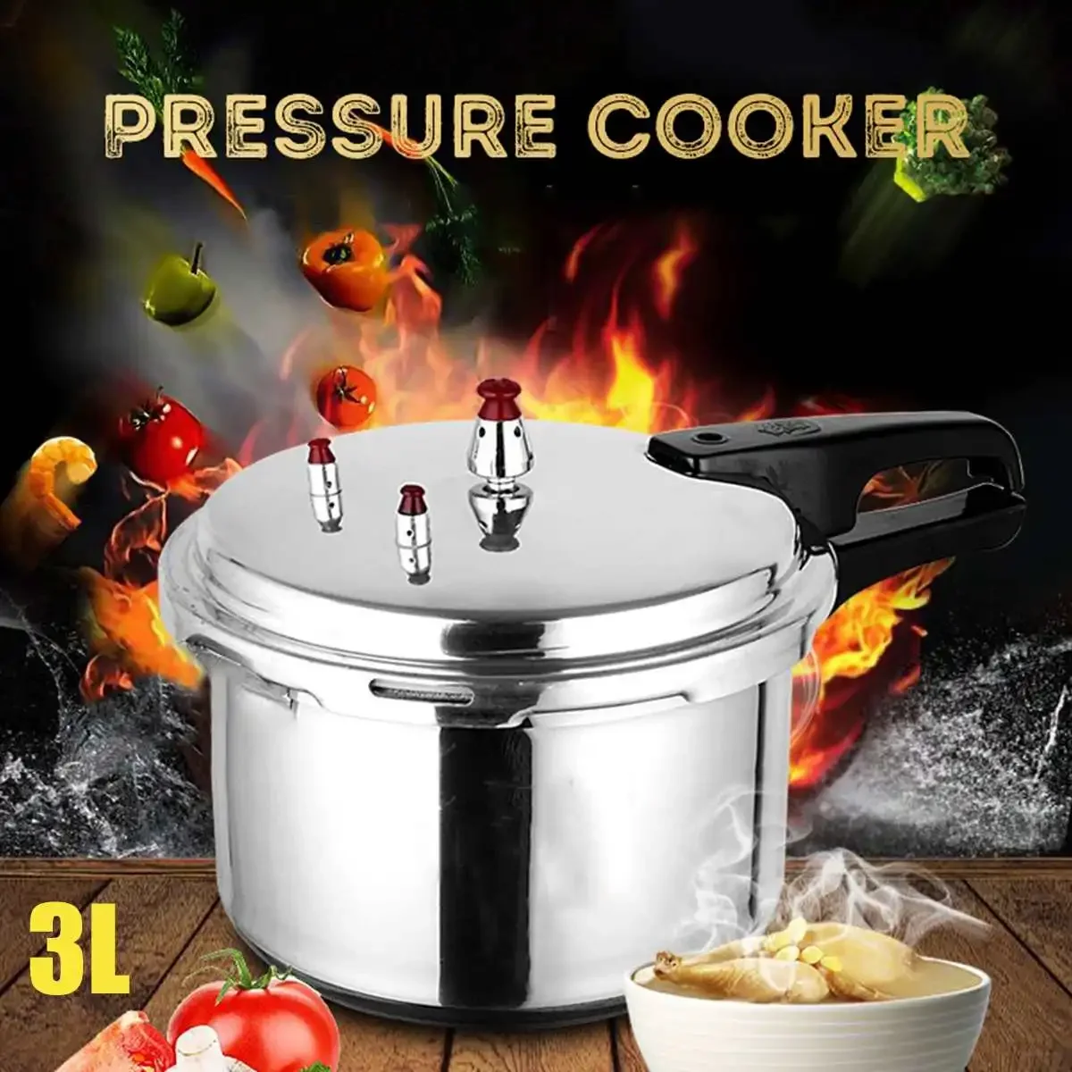 18/20/22/28cm Kitchen Pressure - Camping Cooking Set For 4 recension och pris
