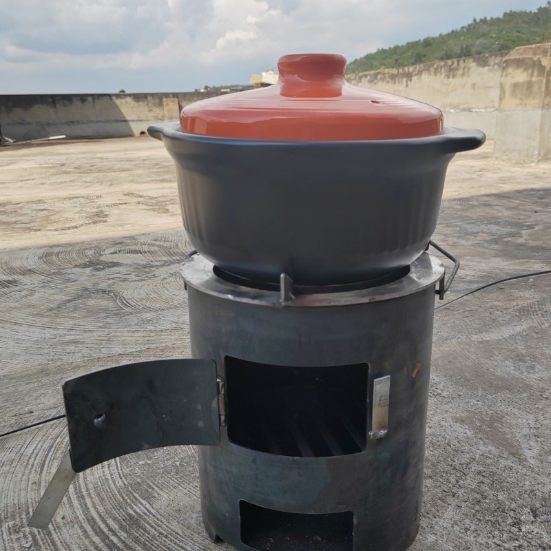 Multifunctional Wood & Charcoa - Camping Cooking Fire Pit recension och pris
