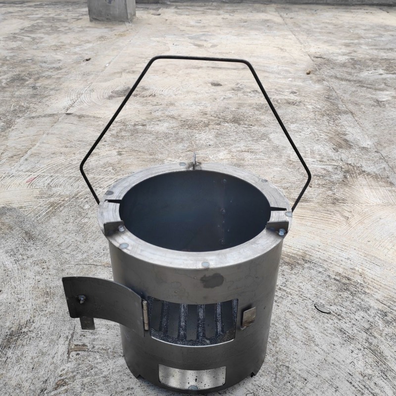 Multifunctional Wood & Charcoa - Camping Cooking Fire Pit recension och pris