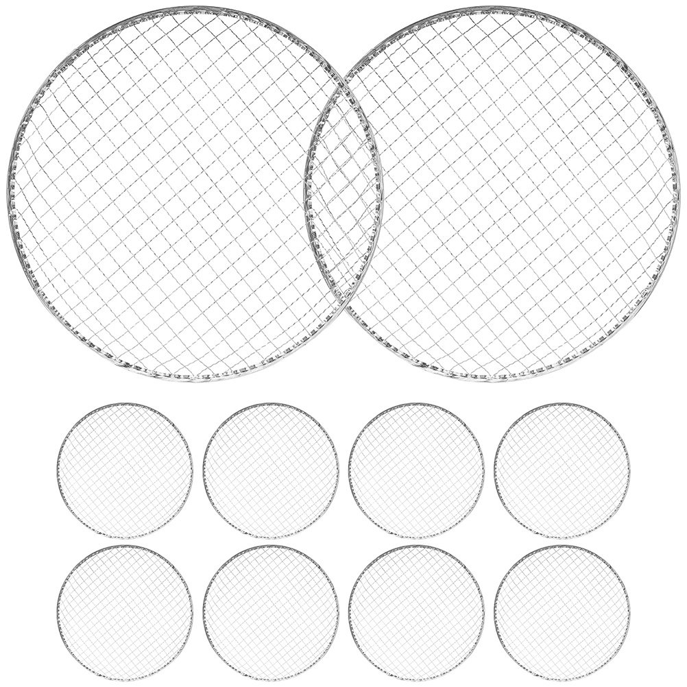 10Pcs Bbq Grill Mesh Fire Pit  - Camping Cooking Fire Pit recension och pris