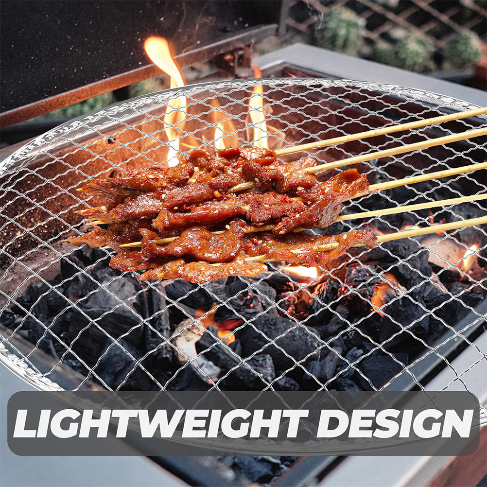 10Pcs Bbq Grill Mesh Fire Pit  - Camping Cooking Fire Pit recension och pris
