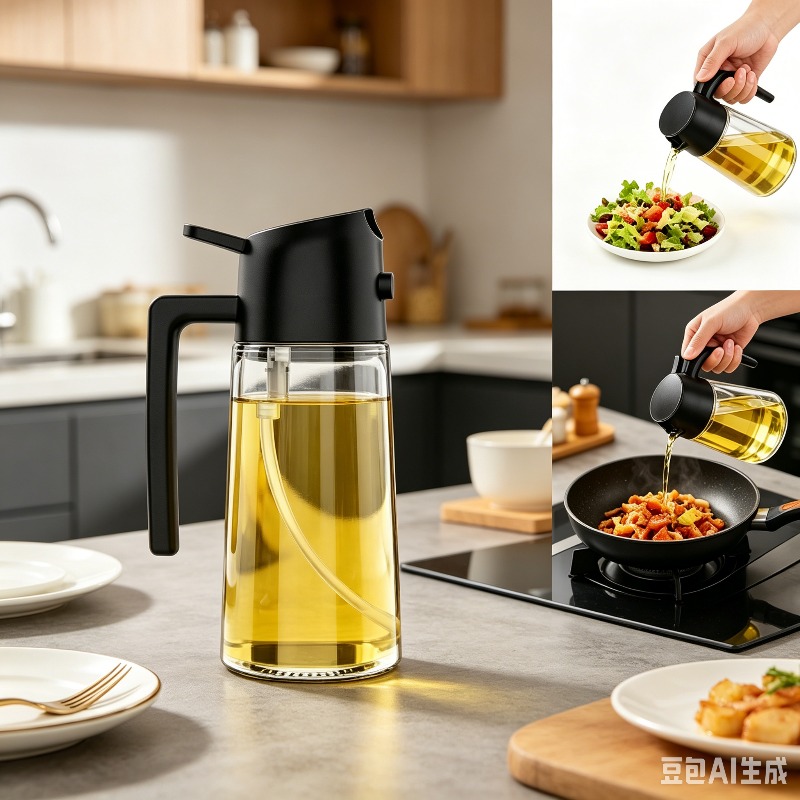 Oil Cruet Cooking Oil Spray Di - Camping Cooking Oil Container recension och pris