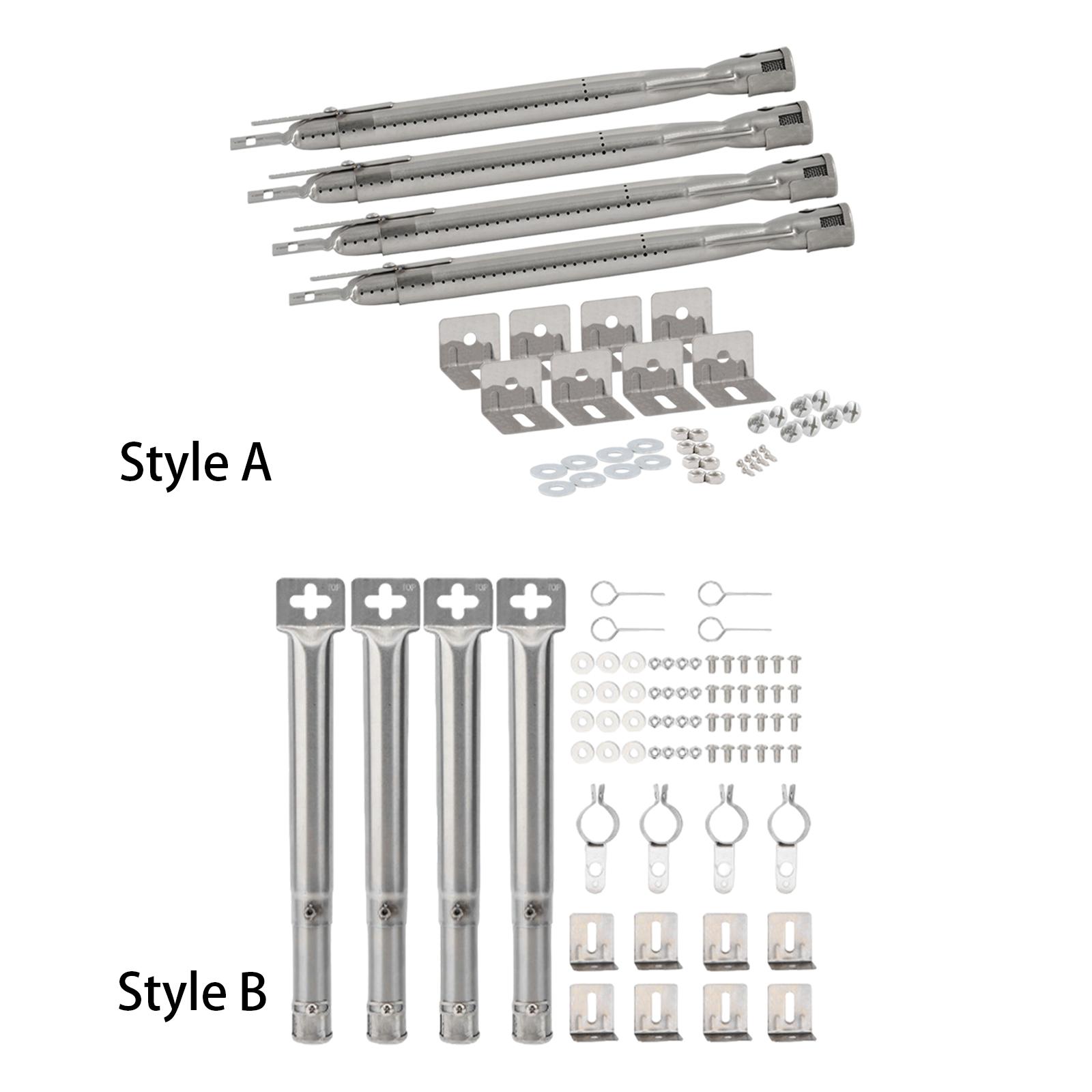 4 Pieces Gas Grill Tube Burner - Camping Cooking Set For 4 recension och pris