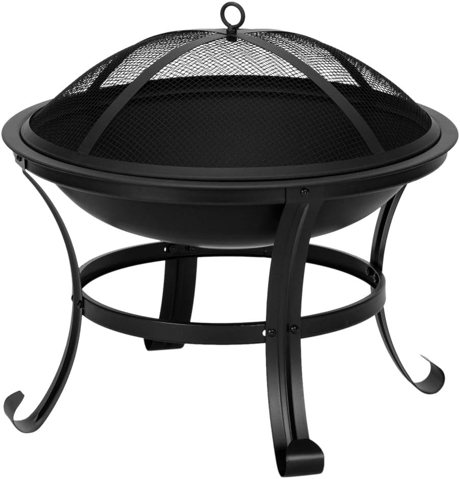 BBQ Grill Outdoor Wood Burning - Camping Cooking Fire Pit recension och pris