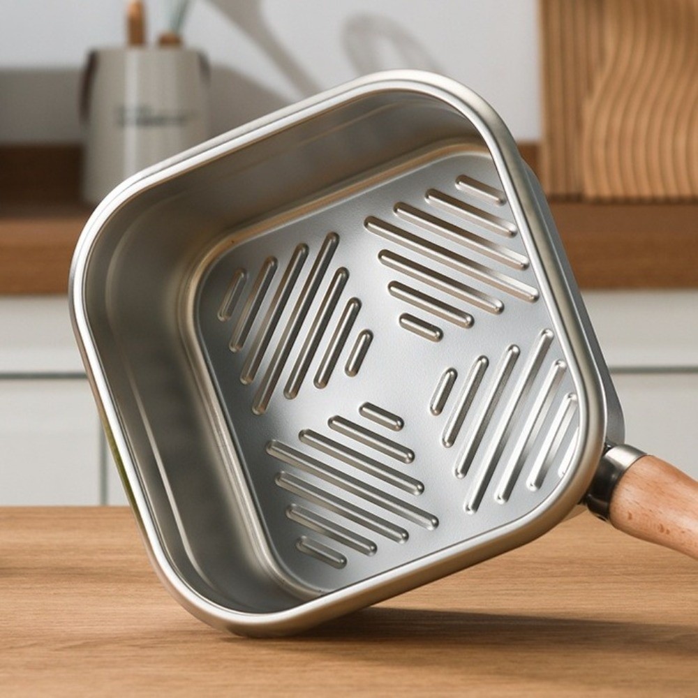 Portable Stainless Steel Fryin - Camping Cooking Basket recension och pris
