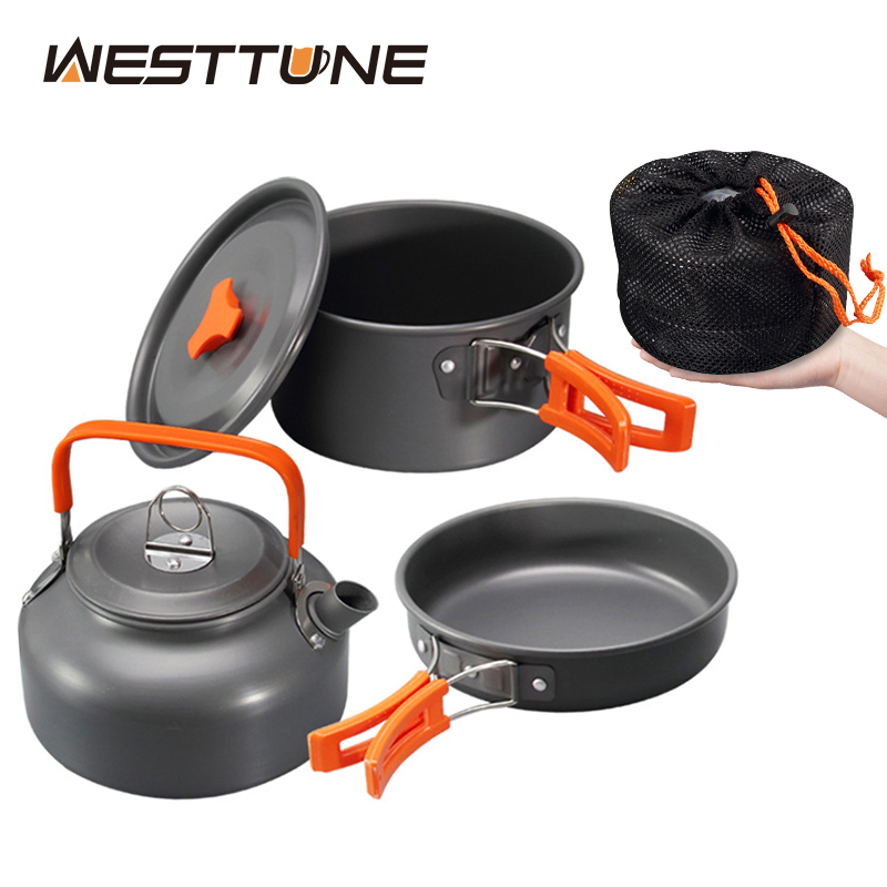 WESTTUNE Camping Cookware Kit  - Camping Hiking Cooking recension och pris