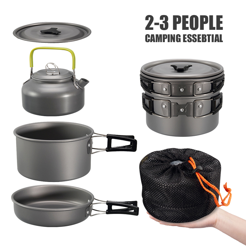 WESTTUNE Camping Cookware Kit  - Camping Hiking Cooking recension och pris