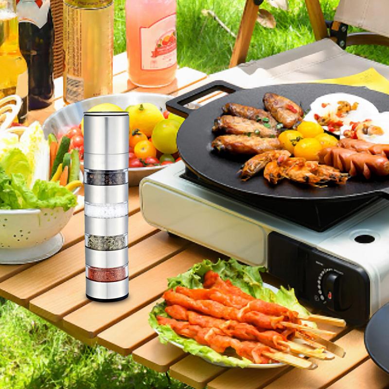 Travel Seasoning Containers Pe - Camping Cooking Set For 4 recension och pris