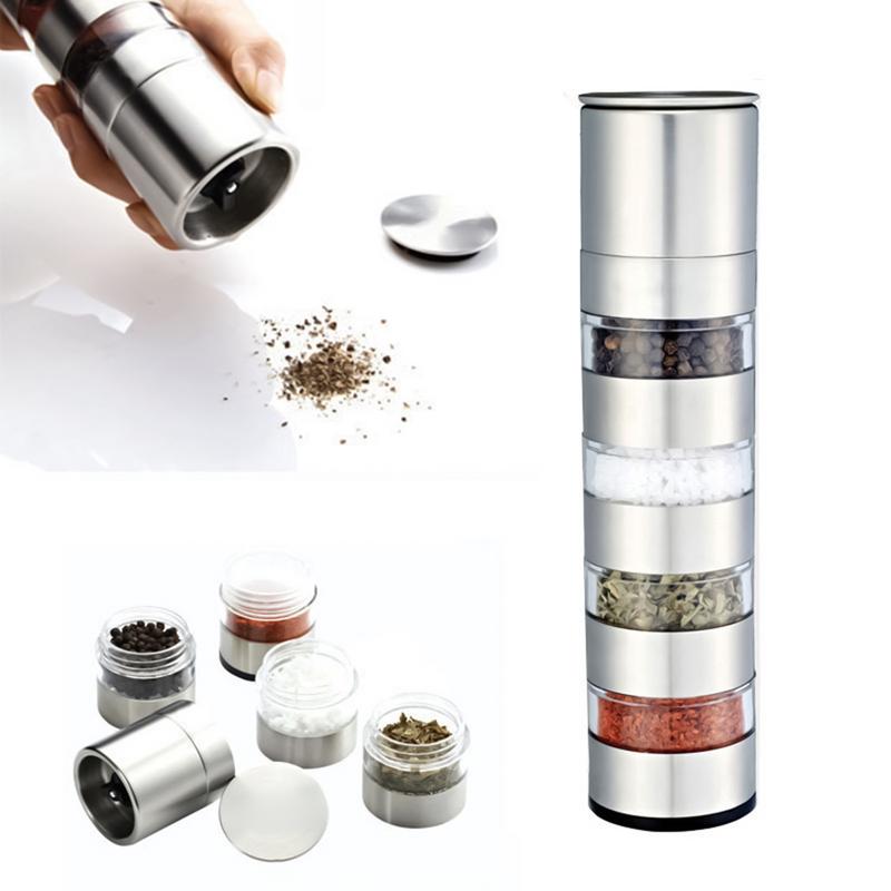 Travel Seasoning Containers Pe - Camping Cooking Set For 4 recension och pris