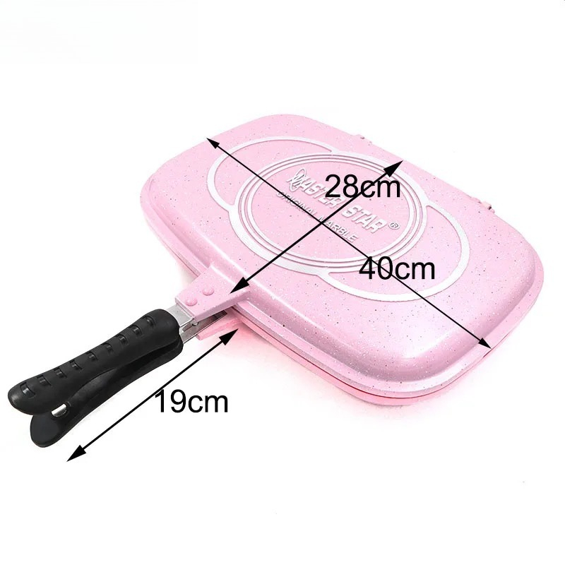 Double Sided Fry Pan, Die-Cast - Camping Cooking Without Gas recension och pris