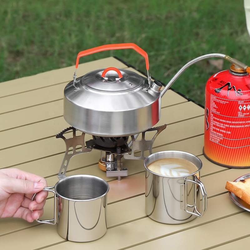 Hot Sale 304 Stainless Steel O - Camping Cooking Mess Kit recension och pris