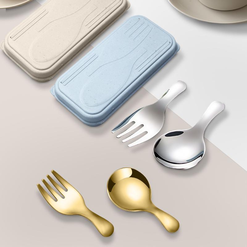 Stainless Steel Tableware Set  - Camping Hiking Cooking recension och pris