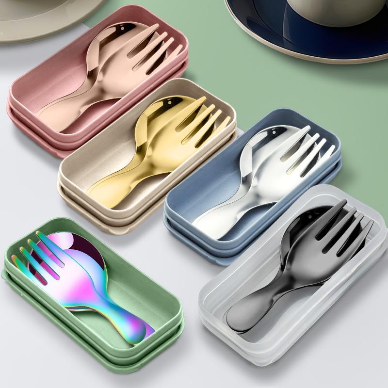 Stainless Steel Tableware Set  - Camping Hiking Cooking recension och pris