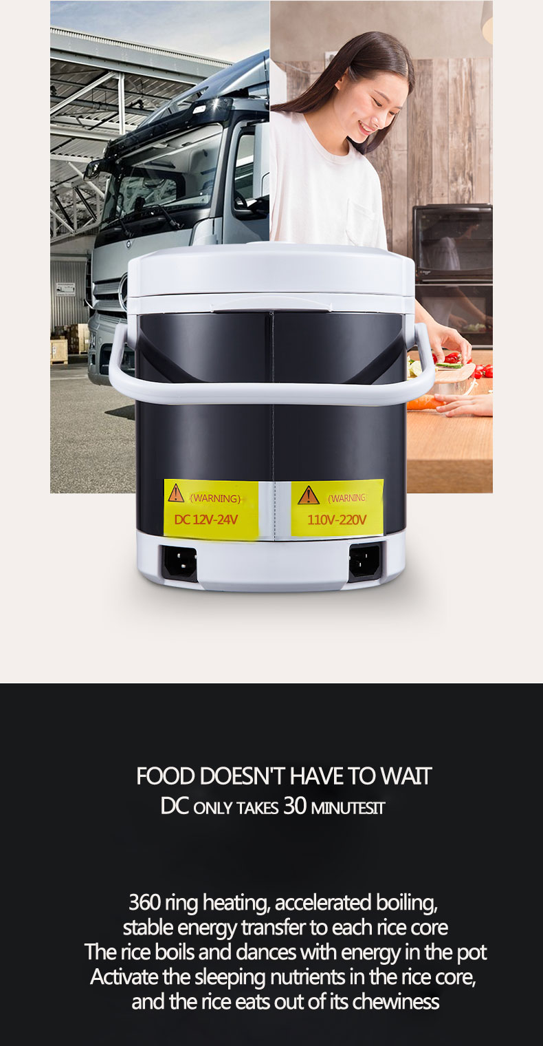 ARIER 12-24V 220V Rice Cooker  - Camping Cooking Basket recension och pris