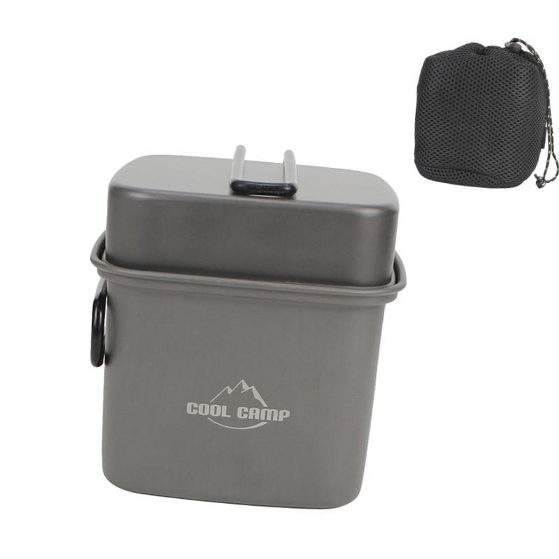 Camping Cookware Set Frying Pa - Camping Hiking Cooking recension och pris
