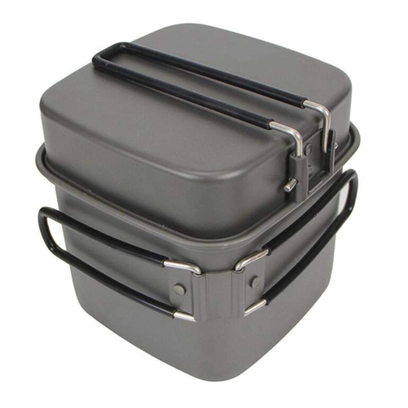 Camping Cookware Set Frying Pa - Camping Hiking Cooking recension och pris