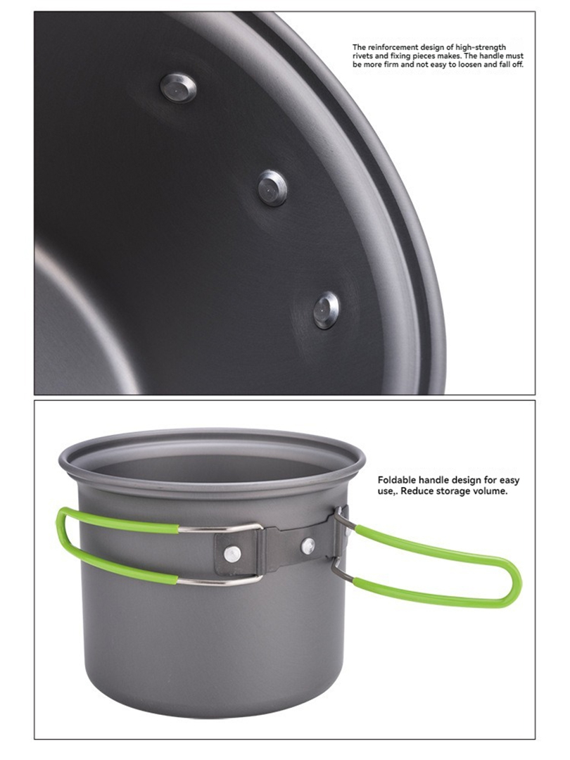 BRS-T15A Camping Cookware Mess - Camping Cooking Mess Kit recension och pris