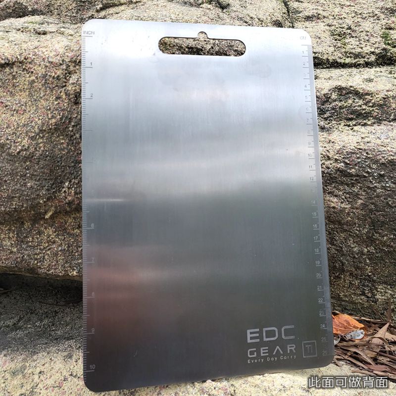 Thick Titanium Alloy Cutting B - Camping Hiking Cooking recension och pris