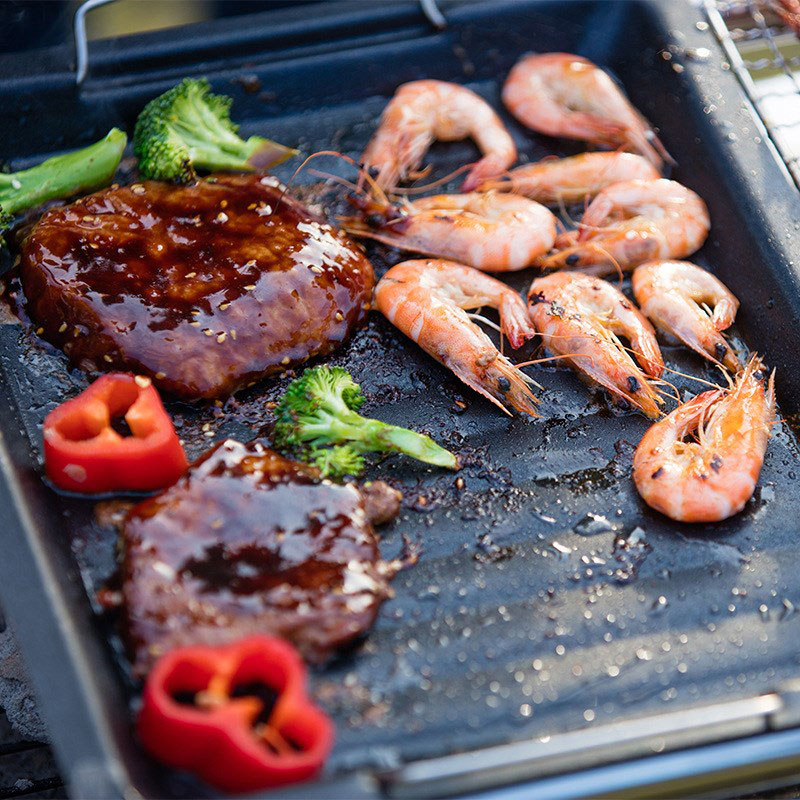 Outdoors Thick Square Grill Pa - Camping Hiking Cooking recension och pris