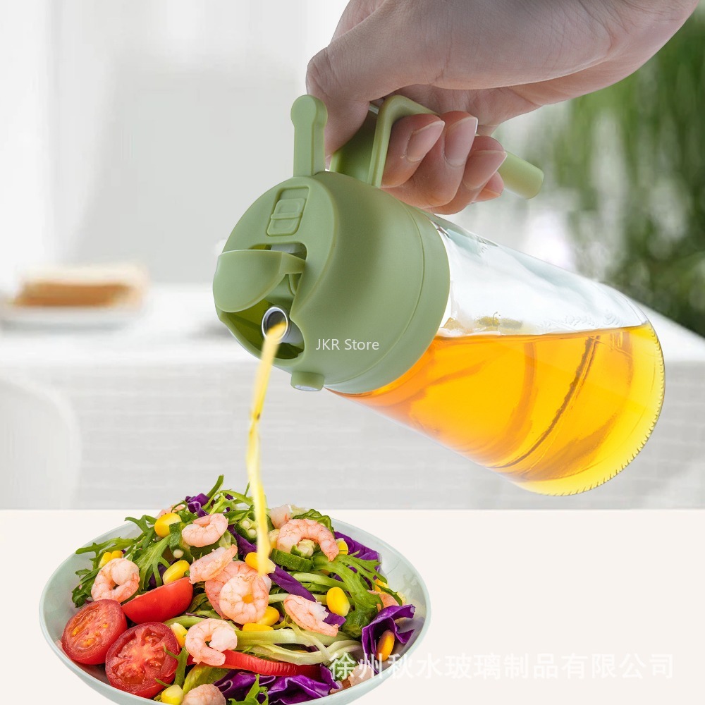 2 in 1 Olive Oil Sprayer Dispe - Camping Cooking Kitchen recension och pris