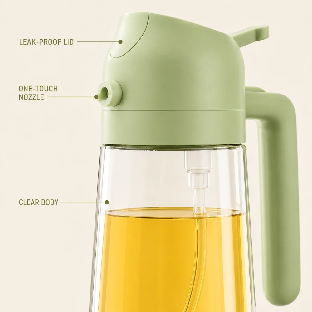 2 in 1 Olive Oil Sprayer Dispe - Camping Cooking Kitchen recension och pris