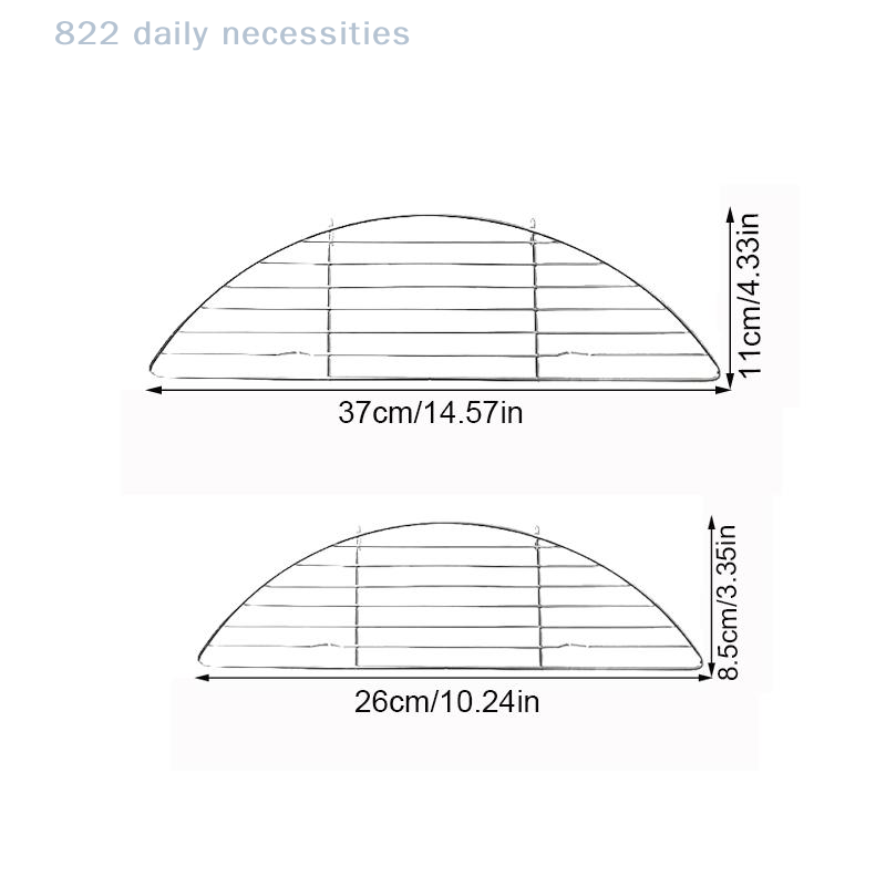 1PC Anti-scorch Grilling Mesh  - Camping Cooking Range recension och pris