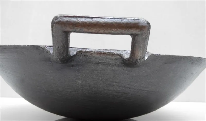 double ear cast iron wok cooki - Camping Cooking Without Gas recension och pris