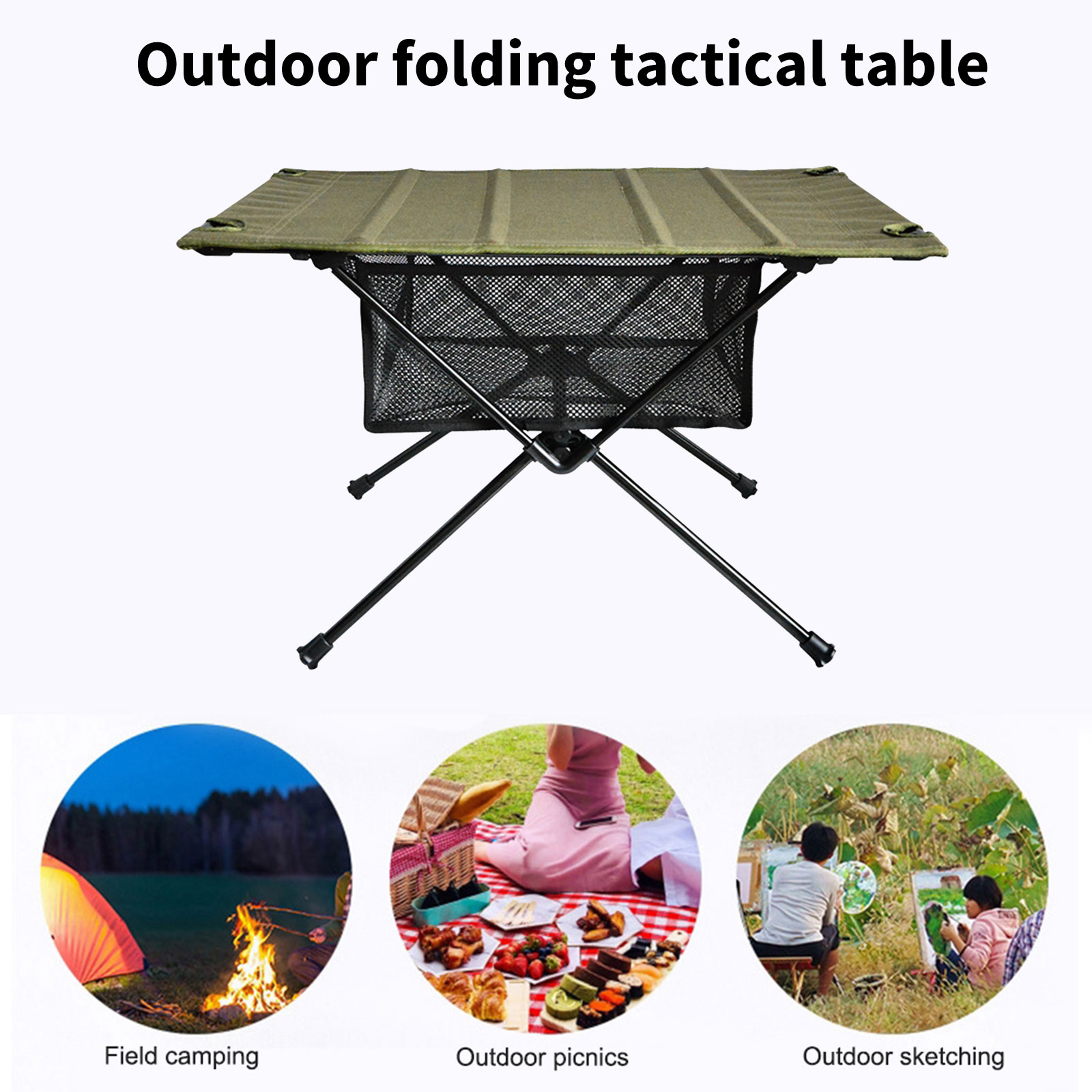 Mesh Basket Organizer Camping  - Camping Cooking Basket recension och pris