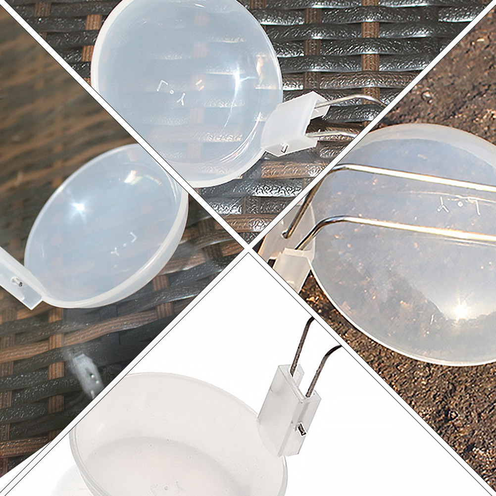 4Pcs Folding Soup Ladle Portab - Camping Hiking Cooking recension och pris