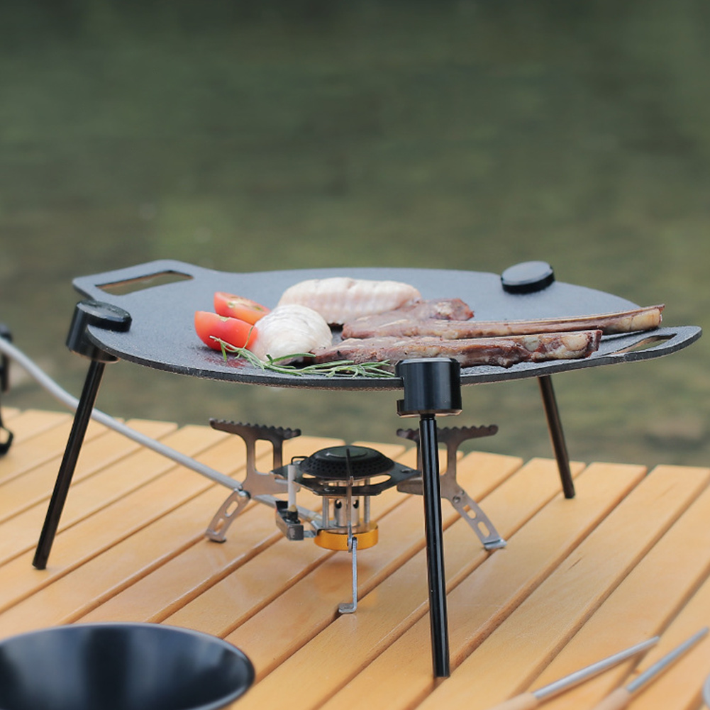 Barbecue Tray Support Adjustab - Camping Cooking Range recension och pris