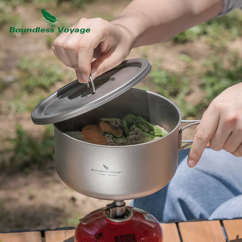Boundless Voyage Titanium Camp - Camping Hiking Cooking recension och pris
