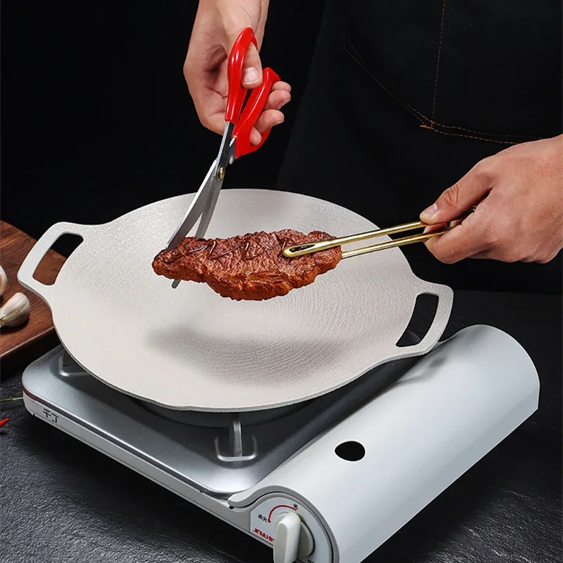 Nonstick Camping Round Frying  - Camping Cooking Without Gas recension och pris