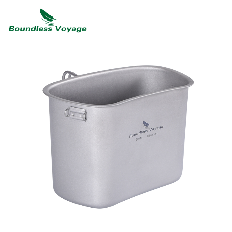 Boundless Voyage Titanium Cant - Camping Cooking Mess Kit recension och pris