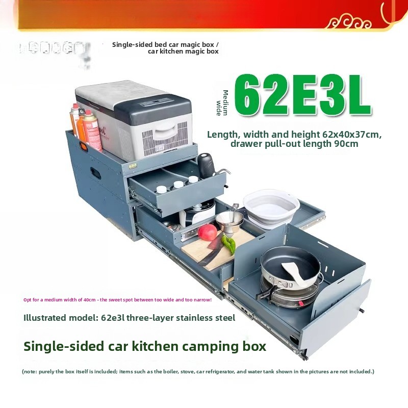 Portable Tailgate Kitchen & St - Camping Cooking Kitchen recension och pris