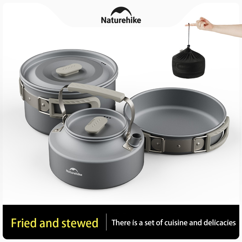 Naturehike Outdoor Pot Set,Cam - Camping Hiking Cooking recension och pris