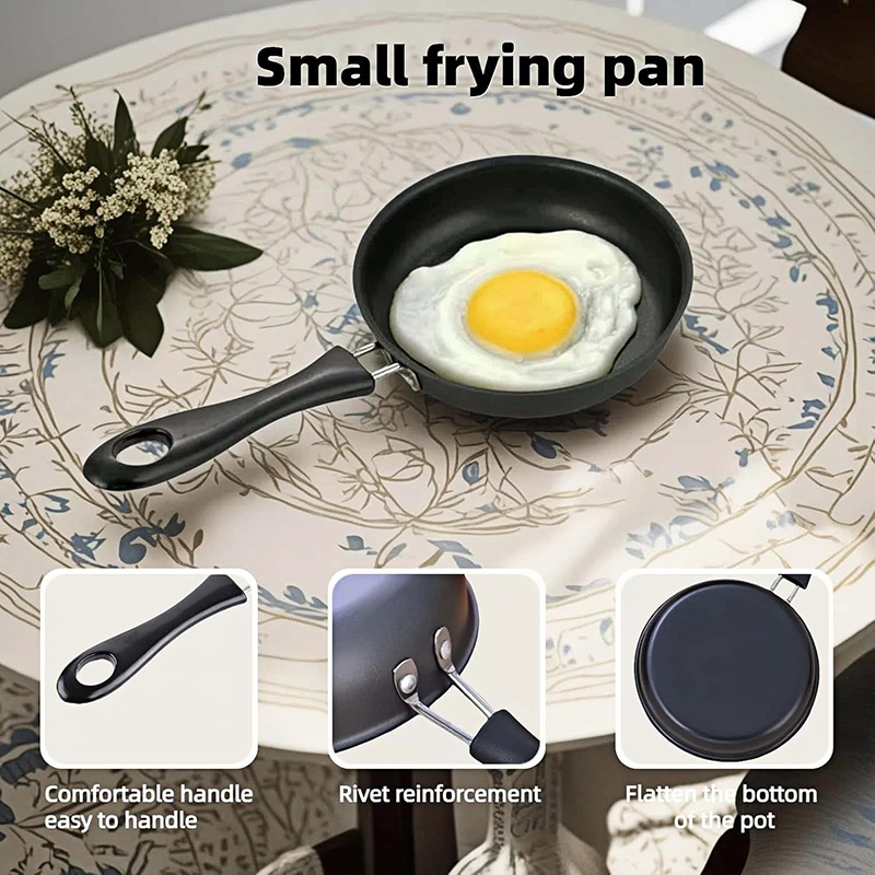 Mini Frying Pan Nonstick Small - Camping Cooking Without Gas recension och pris