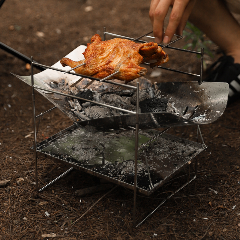 Wood Burning Camping Stove Por - Camping Cooking Fire Pit recension och pris