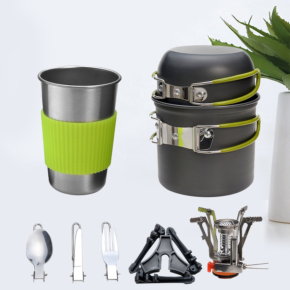 Outdoor Camping Cookware Set L - Camping Hiking Cooking recension och pris