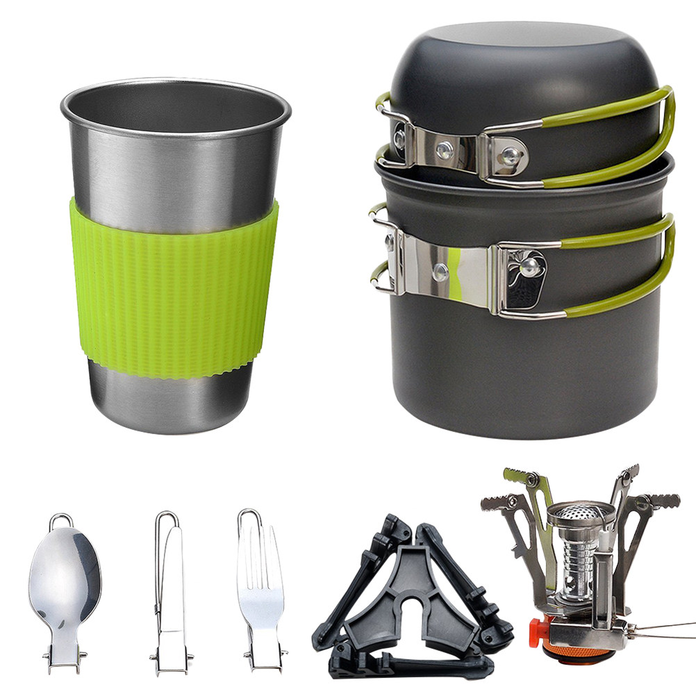 Outdoor Camping Cookware Set L - Camping Hiking Cooking recension och pris