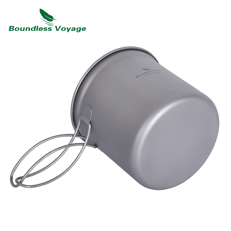Boundless Voyage Titanium Pot  - Camping Cooking Mess Kit recension och pris