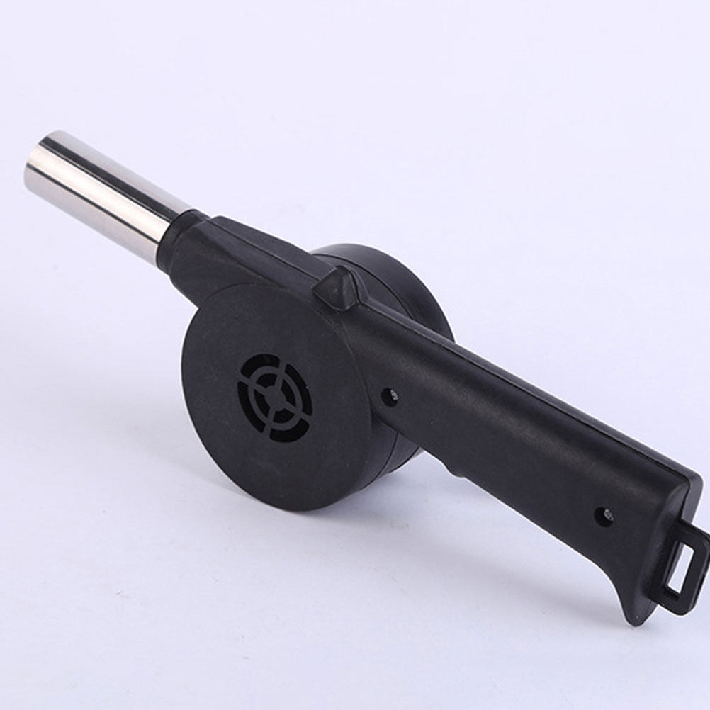 Manual Blower Black Hand Crank - Camping Cooking Fire Pit recension och pris